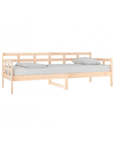Dormeuse in Legno Massello di Pino 80x200 cm Dormeuse in Legno Massello di Pino 80x200 cm