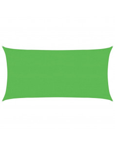 Vela Parasole 160 g/m² Verde Chiaro 3x6 m in HDPE 2