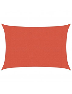 Vela Parasole 160 g/m² Terracotta 3x5 m in HDPE 2