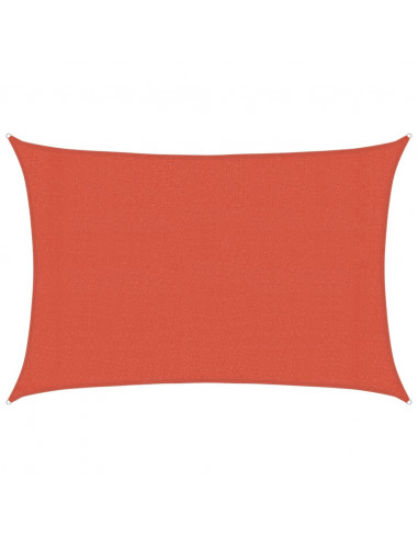 Vela Parasole 160 g/m² Terracotta 3x5 m in HDPE