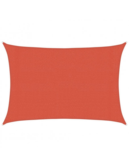 Vela Parasole 160 g/m² Terracotta 3x5 m in HDPE