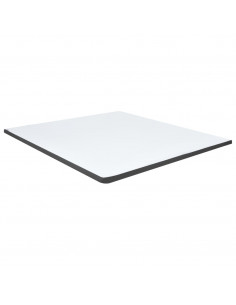 Letto a Molle Grigio Scuro in Tessuto 160x200 cm