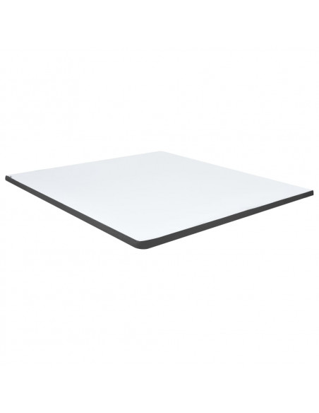 Letto a Molle Grigio Scuro in Tessuto 160x200 cm