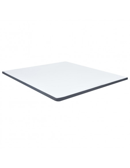 Letto a Molle Grigio Scuro in Tessuto 180x200 cm