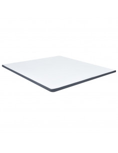 Letto a Molle Grigio Scuro in Tessuto 180x200 cm