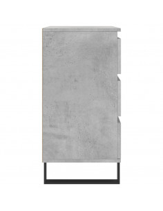 Credenza Grigio Cemento 60x35x70 cm in Legno Multistrato 2