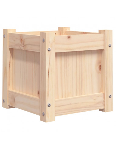 Fioriere da Giardino 2 pz in Legno Massello di Pino