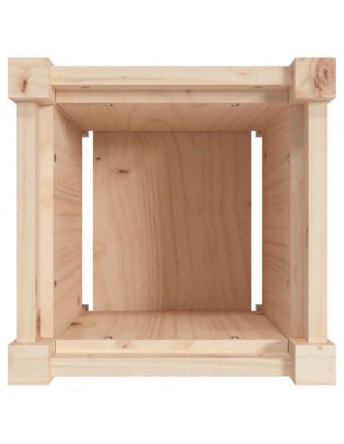 Fioriere da Giardino 2 pz in Legno Massello di Pino