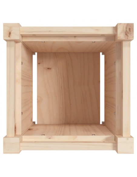 Fioriere da Giardino 2 pz in Legno Massello di Pino