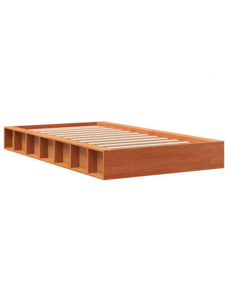 Giroletto Marrone Cera 75x190 cm in Legno Massello di Pino