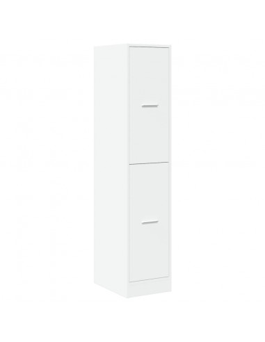 Armadietto da Farmacia Bianco 30x41x144,5 cm in Truciolato