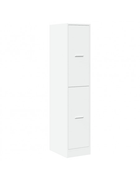 Armadietto da Farmacia Bianco 30x41x144,5 cm in Truciolato