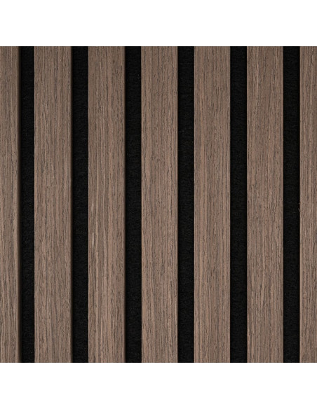 WallArt Pannelli Acustici da Parete Aku Rovere Scuro 4 pz