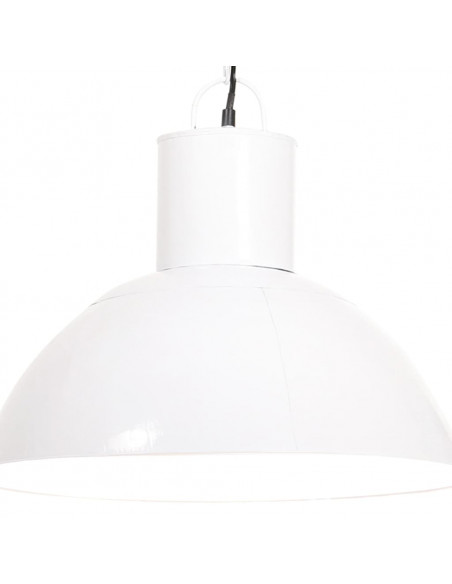 Lampada a Sospensione 25 W Bianca Rotonda 48 cm E27