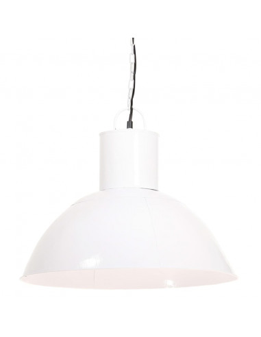 Lampada a Sospensione 25 W Bianca Rotonda 48 cm E27