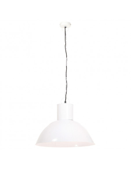 Lampada a Sospensione 25 W Bianca Rotonda 48 cm E27