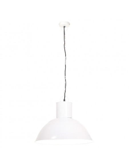 Lampada a Sospensione 25 W Bianca Rotonda 48 cm E27