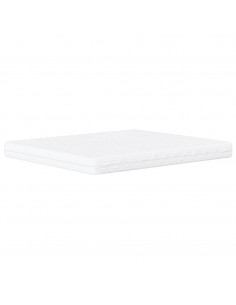 Letto con Materasso Bianco 180x200 cm in Similpelle