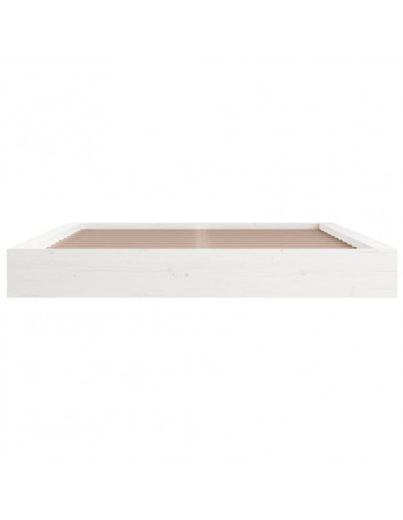 Giroletto Bianco 180x200 cm Super King in Legno Massello