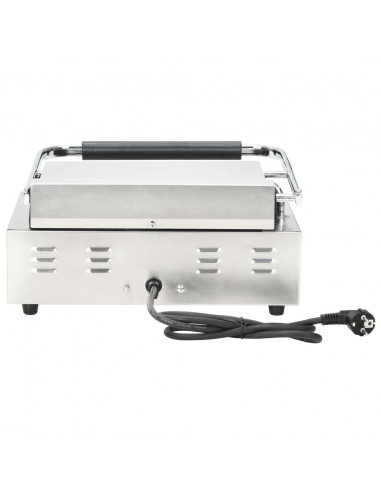Griglia per Panini Scanalata 2200 W 43x30,5x20cm