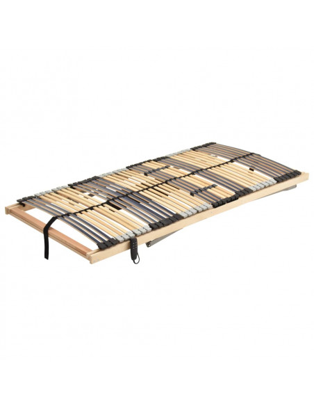 Letto con Telaio a Doghe Elettrico 42 Doghe 7 Zone 80x200 cm