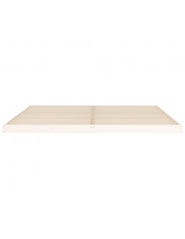 Giroletto Bianco 200x200 cm in Legno Massello di Pino