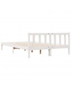 Letto Extra Lungo senza Materasso 160x210 cm in Legno di Pino