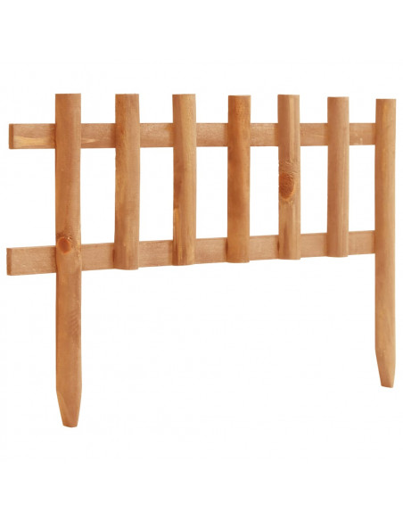 Bordature per Prato 10 pz in Legno di Abete 4,4 m