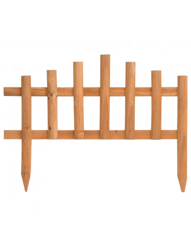 Bordature per Prato 10 pz in Legno di Abete 4,4 m