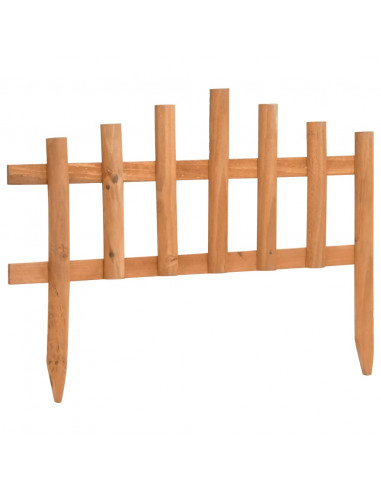 Bordature per Prato 10 pz in Legno di Abete 4,4 m