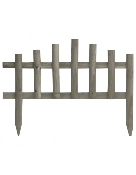 Bordature per Prato 10 pz in Legno di Abete 4,4 m