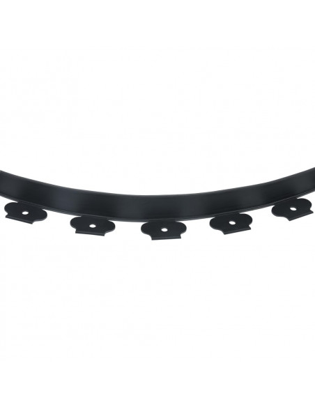 Bordura per Prato Flessibile con 30 Picchetti 10 m 5 cm