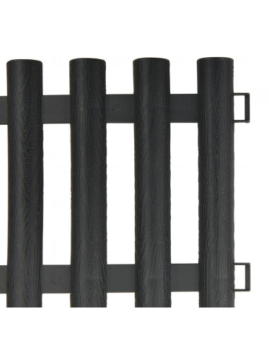 Bordi per Prato 17 pz Antracite 10 m in PP