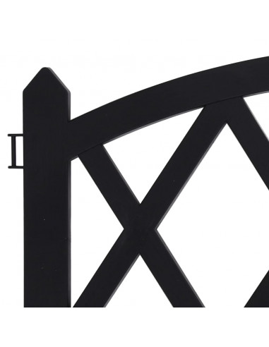 Bordi per Prato 17 pz Neri 10 m in PP