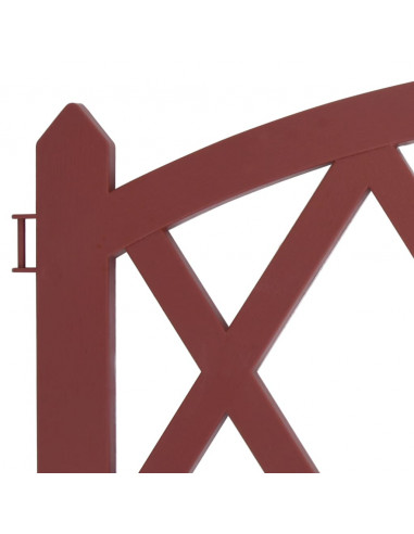 Bordi per Prato 17 pz Rossi 10 m in PP