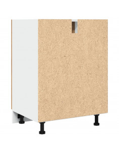 Armadio Inferiore Rovere Artigianale 60x46x81,5 cm Multistrato 2