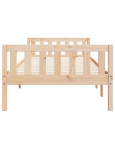 Letto per Bambini senza Materasso 90x190 cm Legno Massello Pino