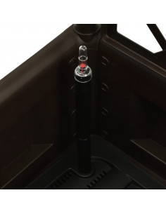 Letto Rialzato da Giardino con Graticcio e Irrigazione Moca