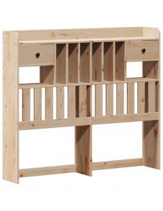 Letto senza Materasso 135x190 cm in Legno Massello di Pino