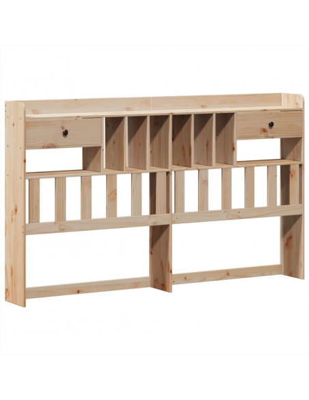 Letto senza Materasso 180x200 cm in Legno Massello di Pino