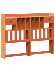 Letto senza Materasso Marrone Cera 140x190 cm in Legno di Pino