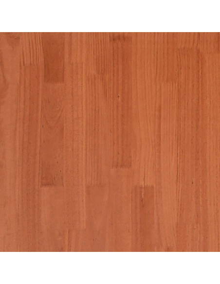 Letto senza Materasso Marrone Cera 140x190 cm in Legno di Pino