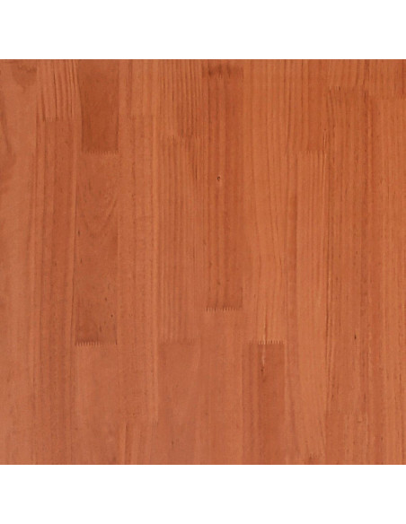 Letto senza Materasso Marrone Cera 180x200 cm in Legno di Pino