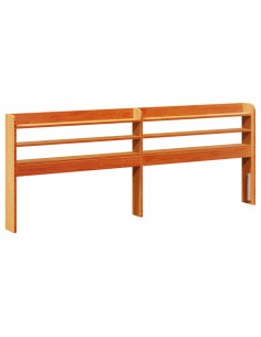 Letto senza Materasso Marrone Cera 180x200 cm in Legno di Pino