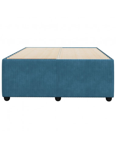 Giroletto Blu 120x190 cm in Velluto