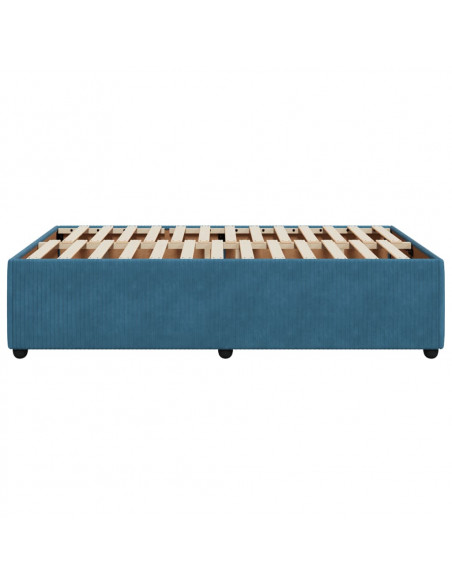 Giroletto Blu 120x190 cm in Velluto