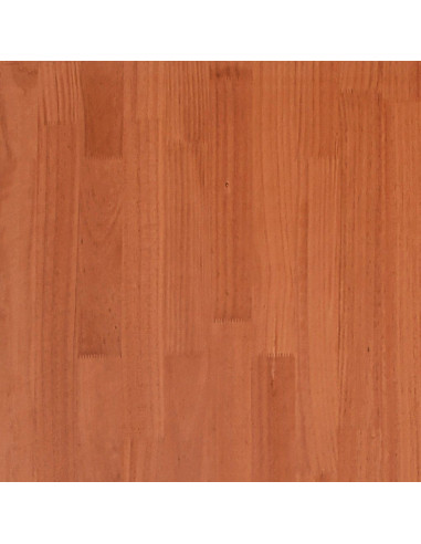 Letto senza Materasso Marrone Cera 200x200 cm in Legno di Pino