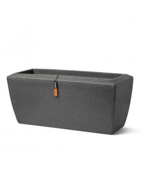 Capi Fioriera Arc Granite Rettangolare 90x35x40 cm Antracite