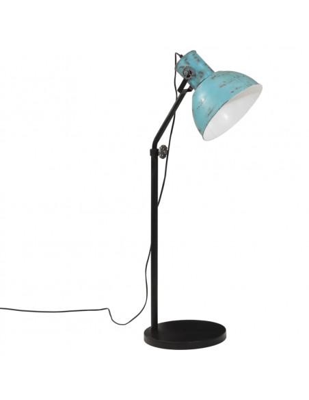 Lampada da Terra 25 W Blu Anticato 30x30x90-150 cm E27