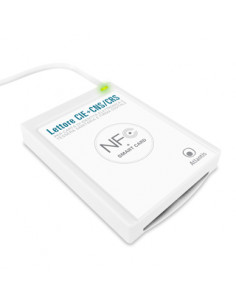 LETTORE ATLANTIS P005-CIED331C combo CIE 3.0 + SMART CARD USB NFC per Carta Identità Elettronica Italiana CIE 3.0 CNS/CRS/TS